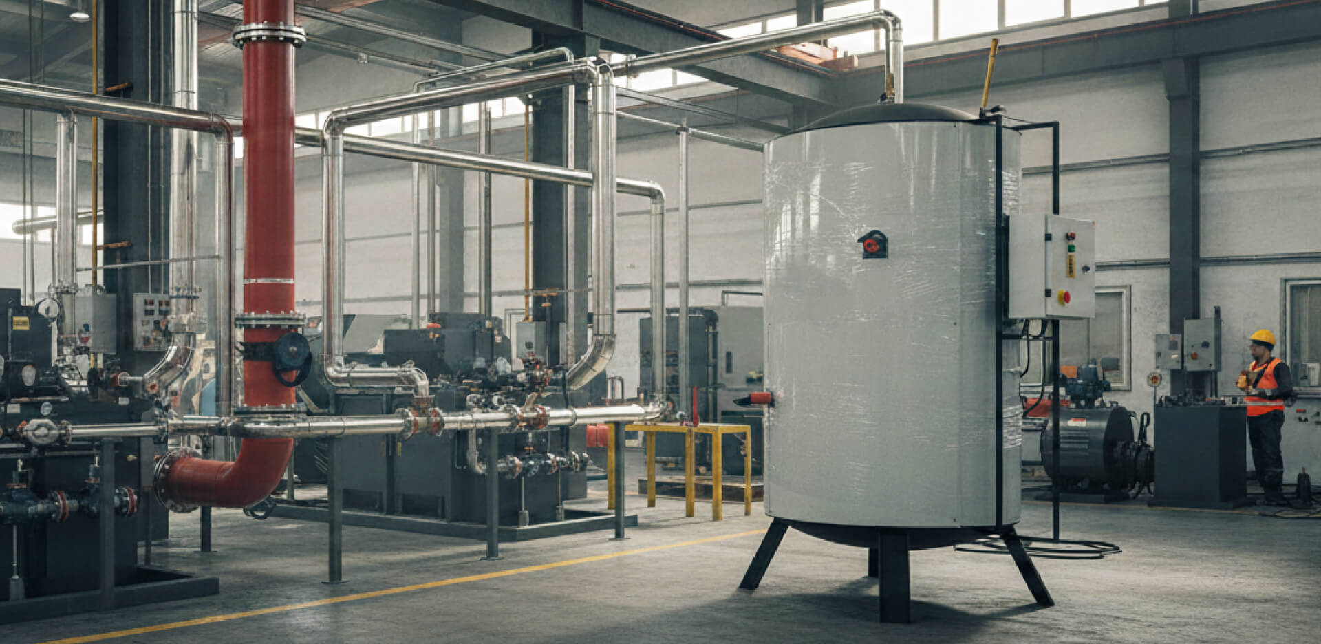 Sıcak Su Boyler Buhar Eşanjör Sistemleri